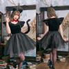 Clearstone Halloween Cosplay Costume Petit Chat Noir Black Cat Women's Black