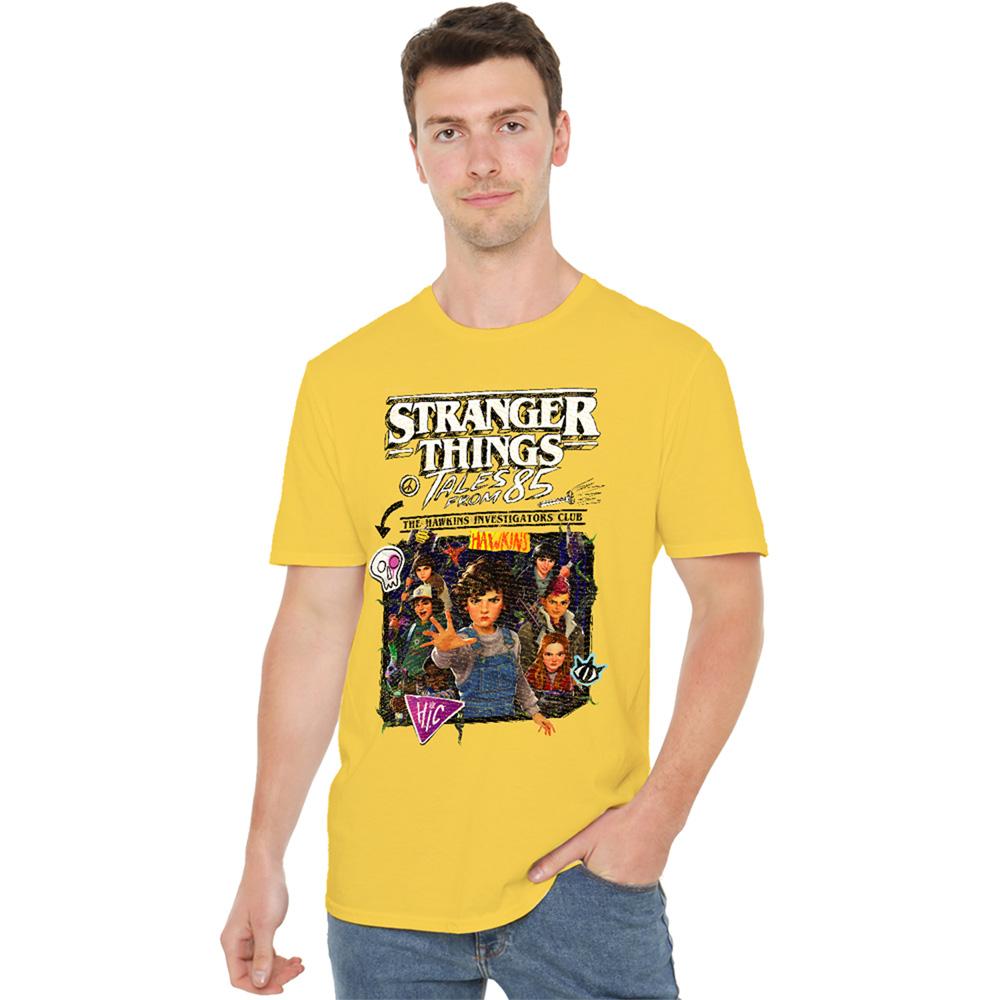 Stranger Things: Tales from Â´85 Unisex Adult Group Poster T-Shirt