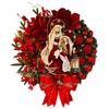 Christmas Exquisite New Garland Hanging Wreath Door Indoor Outdoor Tree Xmas