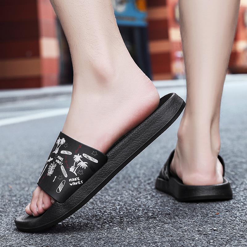 Non-slip Soft and Comfortable Men's Slippers Sandals Wear-resistant Shoes for Men Fashion Thick Bottom Indoor and Outdoor New