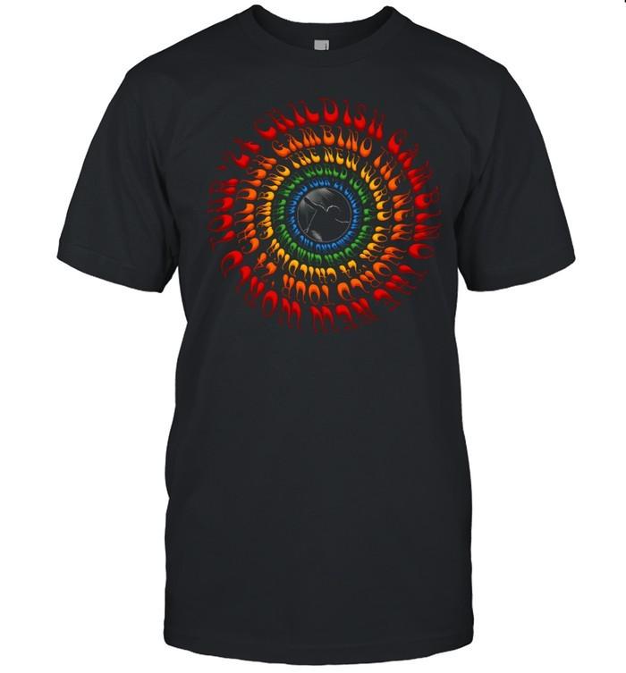Childish Gambino New World Tour Black Shirt 2024 Unisex T-Shirt M
