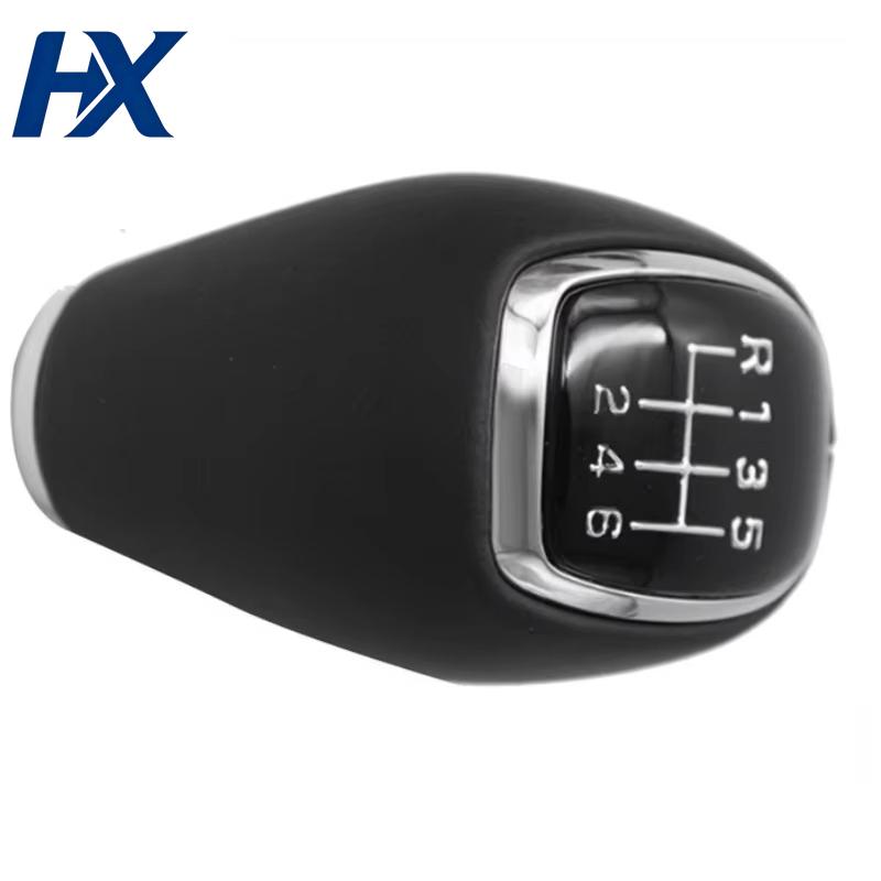 437112W200 Pomello Cambio Manuale in Pelle per Hyundai I20 I40 Santa Fe Sports Tucson TL
