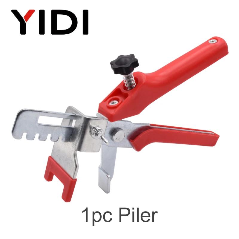 100pz Sistema di Livellamento per Piastrelle 1/1.5/2/2.5/3mm Clip di Livellamento per Piastrelle Ceramiche, Cuneo Distanziatore per Piastrelle a Muro e Pavimento, Pinza Livellatrice per Piastrelle