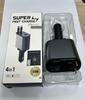 Starry Sky Ceiling Projector Car Charger with Retractable Multi-Device Cable and Super Fast Charging