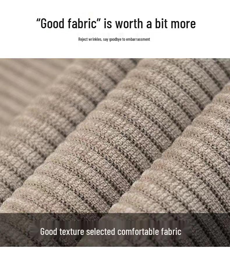 Damen Cord-Fließende Weitbeinige Hose - Große Größen, Einfarbige, Frühling/Herbst