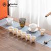 Nanshan Mister Wuzheng Series Ice Jade Porcelain Gongfu Tea Set