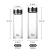 Heenoor Single-Layer Glass Water Bottle