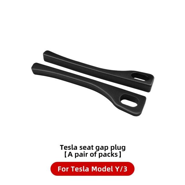 YZ For Tesla Car Seat Gap Filler Side Seam Plug Strip Styling Seat Gap Leak-proof Filling Strip Interior Decoration Supplies
