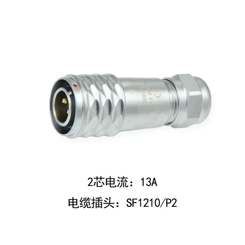 WEIPU SF12 SF1210/P SF1213/S Waterproof Aviation Connector M12 2Pin 3Pin 4Pin 5Pin 6Pin 7Pin 9Pin Panel Jack Mount High Quality
