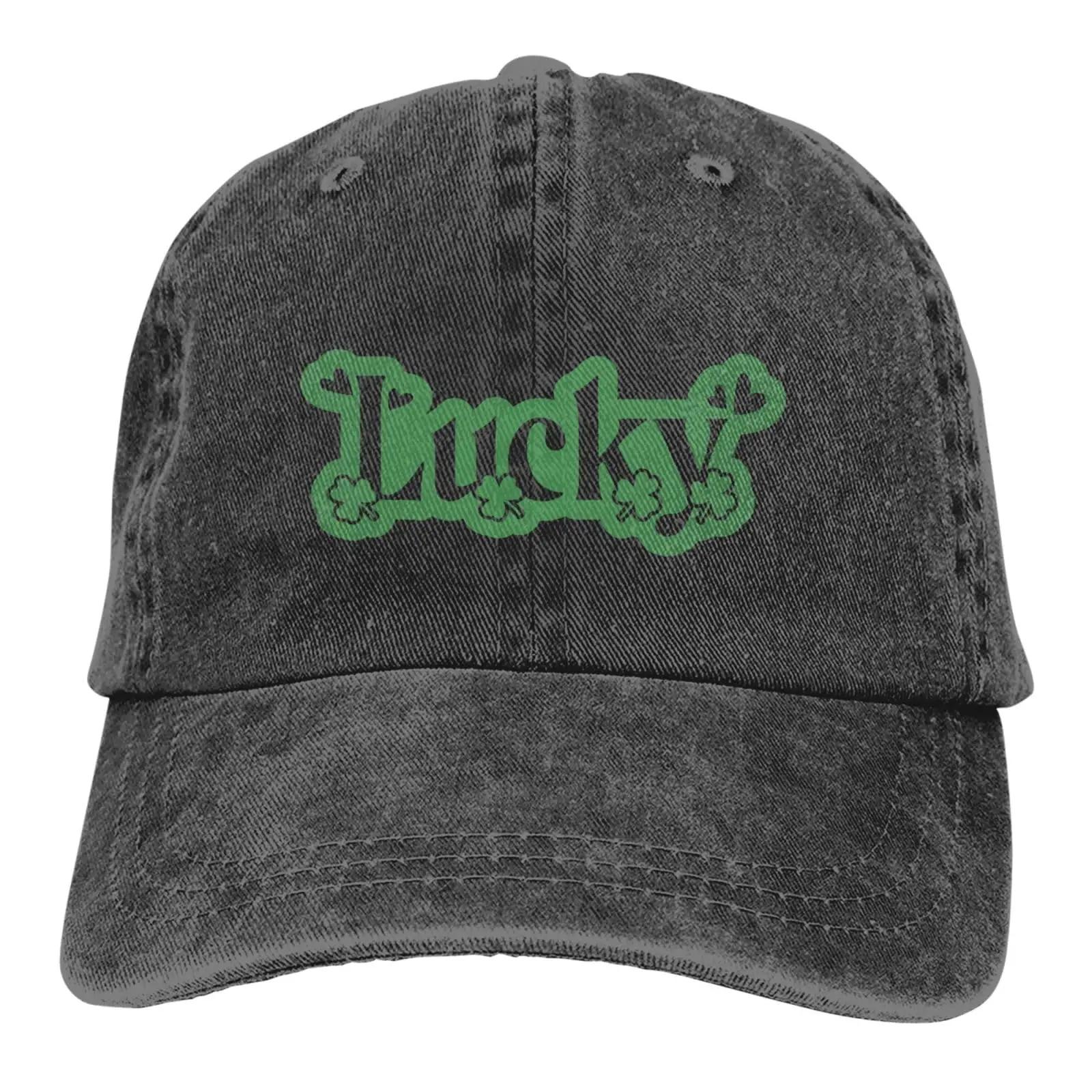 

Бейсбольная кепка Lucky Shamrocks Golf Dad Hat Регулируемая оригинальная классическая низкопрофильная хлопковая кепка для мужчин и женщин Adjustable