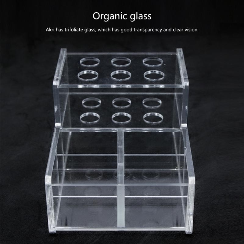 Adjustable Acrylic Resin Stand Practical Storage Rack Box for Dental Professionals and Home Use Resin Molds