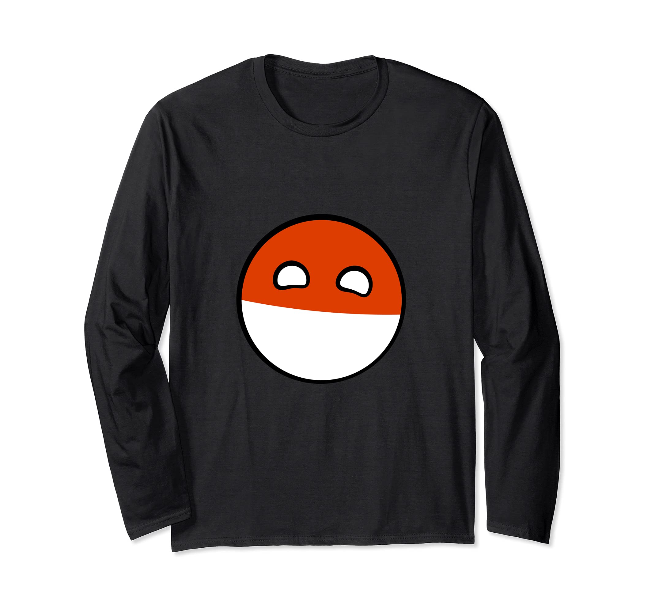 Футболка с длинным рукавом Polandball Countryball