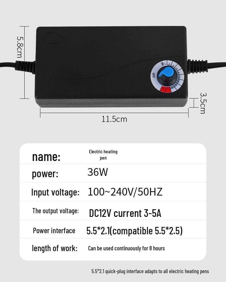 Elektrický horký nůž pro řezání pěny a KT desek
