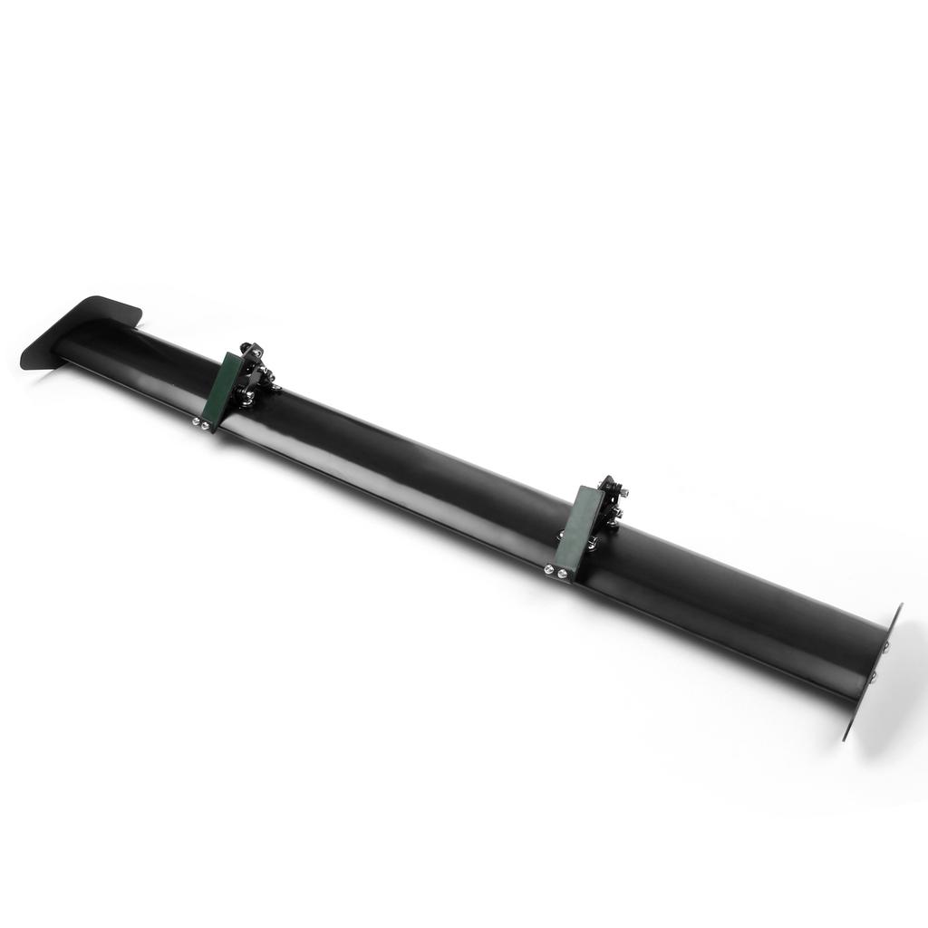 Universal Hatch Adjustable Aluminum GT Rear Trunk Wing Racing Spoiler Black 14#