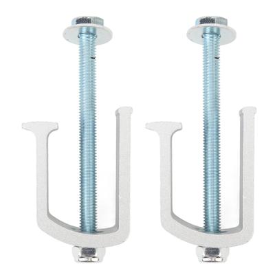 2 Set Truck Tool Box Clamp Durable Rust Proof Aluminum Truck Tool Box Tie Down Clamp for Truck Tool