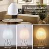 Table Paper Lamp, Paper Floor Lamp Style Design, Paper Lantern Lamp for Bedroom/Living Room/Office Soft Light, Noguchi Lamp for Establishing A Warm