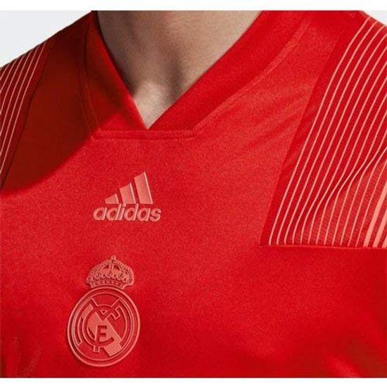 Adidas Real Madrid Replica Uniform ICON REAL Jersey Soccer Wear 2XO(187-193cm) EVB66 Vivid Red