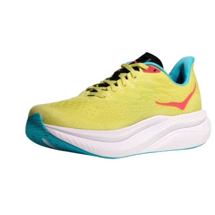 HOKA  Mach 6 Yuzu Cielo Blue Women Sneakers Yellow 1147810-YZC