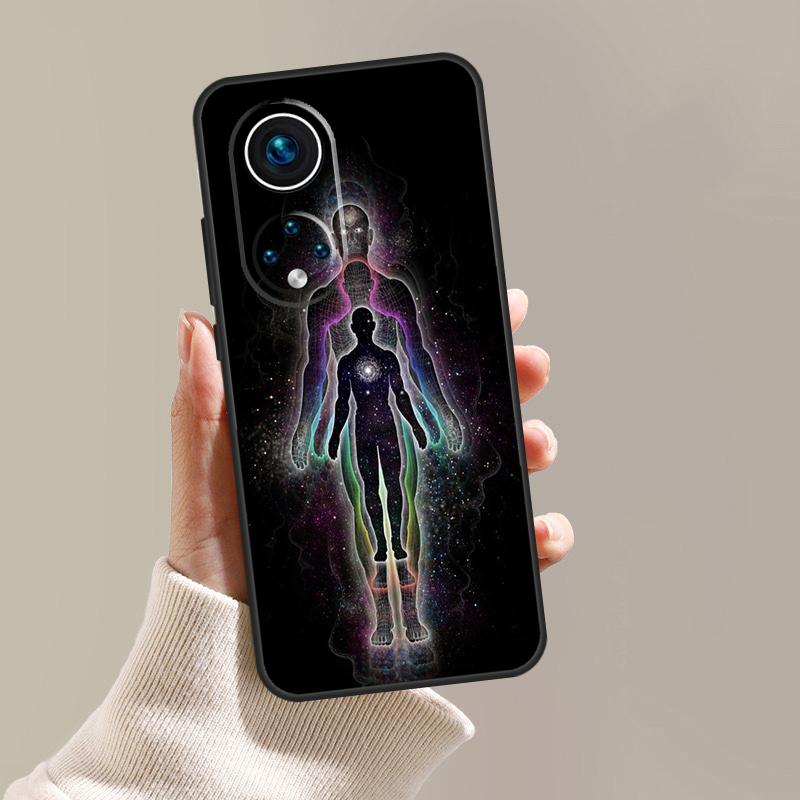 Spiritual Trippy Psychedelic Case For Honor Magic 5 6 7 8 Pro 200 400 Lite 50 70 90 Win RT X8c X8b X9a X9b X9c X9d Cover