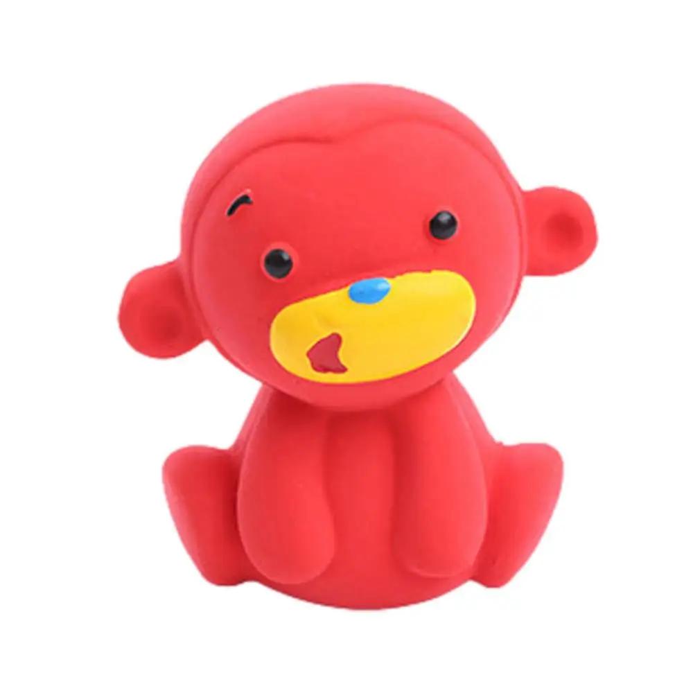 Cute Latex Chew Toy for Dogs Soft Squeaky Puppy Toy Small Medium Breed Poodle Border Collie Pet Chewing Teeth Cleaning