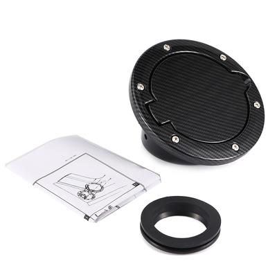 Öl Kraftstofftank Einfülldeckel Carbonfaser Stil Modifikationsteile Passend für Jeep Wrangler JK 2 4 Türen 2007 2017