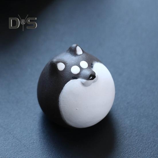 Hunde-Tee-Haustier-Kunsthandwerk, Kungfu-Skulptur für Teeliebhaber, farbwechselndes Teetablett-Dekor, Wasserspender, Heißwasser, dekoratives Ornament