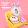 Katzenohr-Bluetooth-Headset, faltbar, leuchtend, Stereo-Audio-Headset, Spiel-Headset