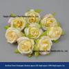 Champagne Silk Imitation Flowers for Hairpins, Hanfu Headdresses, Souvenirs, and Performance Accessories.