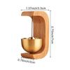 Japanese Wooden Wind Chimes Wireless Doorbell Entrance Door Bell Decorative Wind Bell for Home Opening Home Decoration