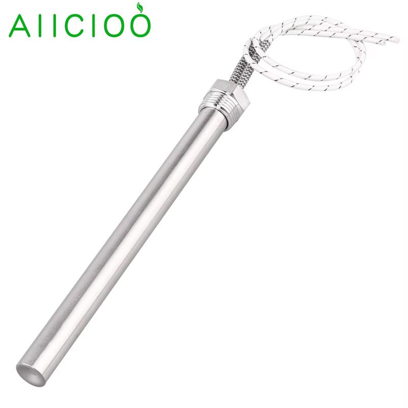 DC Cartridge Heater 1/2 Electric Tubular Heater 24v/36v/48v/60v/72v Immersion Water Heating Element 500w/800w/1000w SUS304 500w