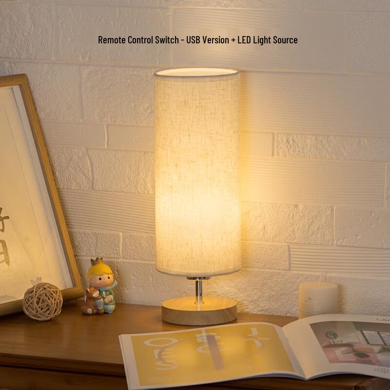 Miling Nordic Wood LED Table Lamp