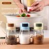 Kitchen Press-type Quantitative Salt Shaker Control Salt Shaker Can Sprinkle Salt To Measure The Salt Seasoning Box