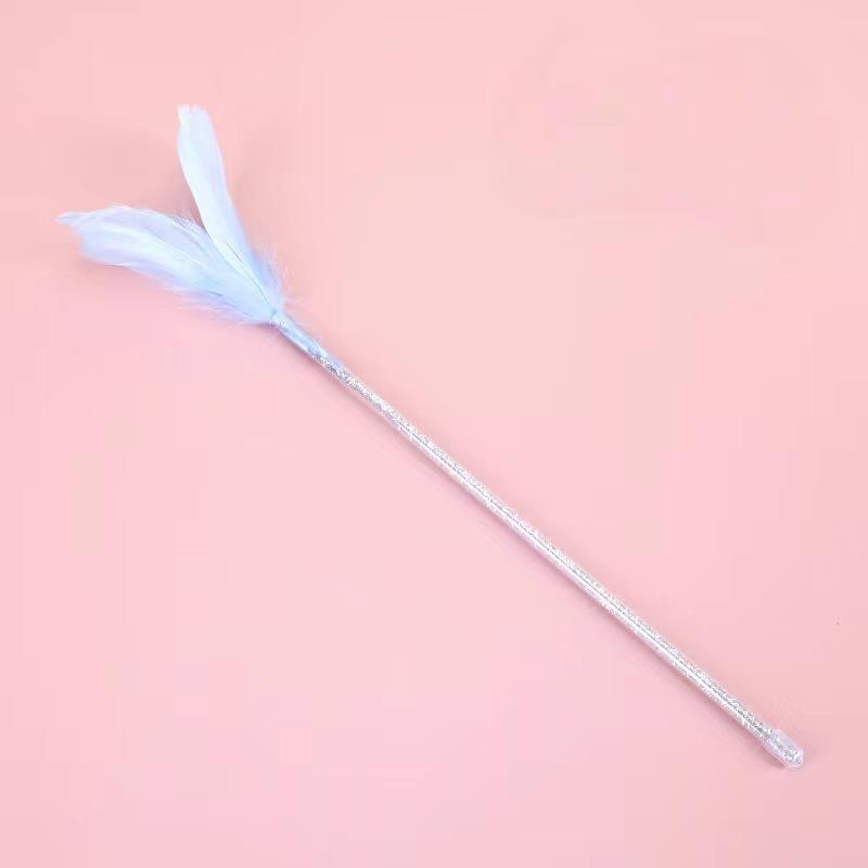 Feenkatzenspielzeug, Langlebige Federglocke, Langer Stab, Katzenspielzeug, Selbstunterhaltendes und Langweiliges Magisches Werkzeug für Katzen