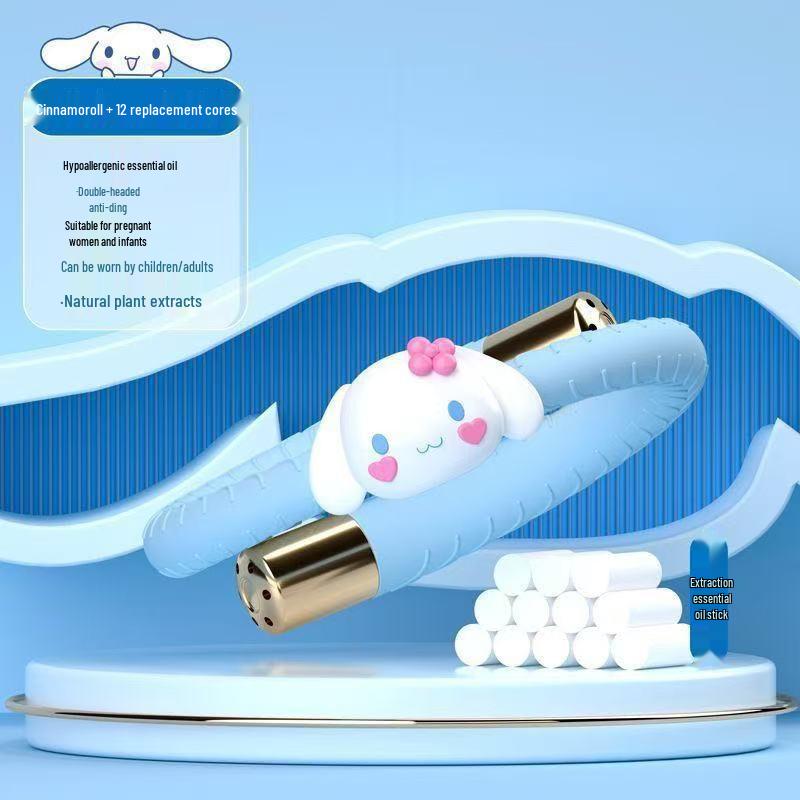 Sanrio Kuromi Mosquito-Repellent Wristband for Kids & Adults with Essential Oils