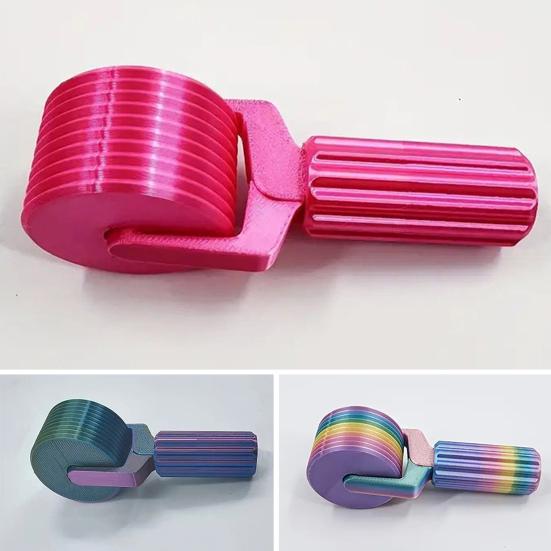 2 Stuks Strass Kunst Roller Afneembaar Draagbaar Strass Borduur Schilderen Handheld Roller DIY Strass Project Persgereedschap Accessoires