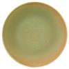Coupe Plate, 28cm, Orridge, Microwave and Dishwasher Safe, Single Plate, Green, Fine Porcelain (Premium White), 10-590J/94921