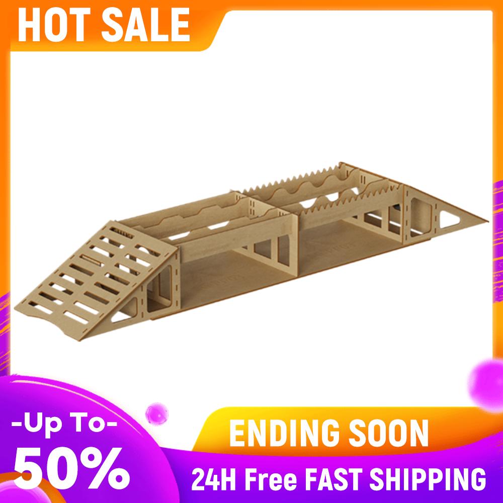 

RC Wooden Bridge RC Car Accessories Simulation Obstacle Steep Slope Off Road Obstacle for TRX4M SCX24 FCX24 1/18 1/24 RC Crawler China Mainland