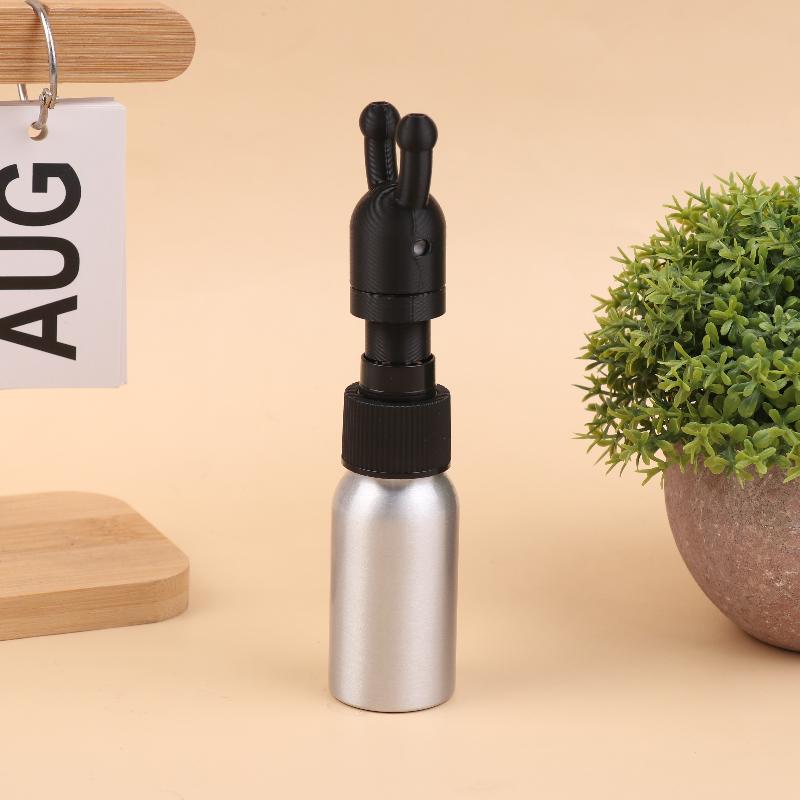 Nepropustný Inhalátor na Esenciální Oleje s Vůní Hliníkové Lahvičky Silikonové Víčko Mini Inhalátor na Esenciální Oleje a Parfémy Dávkovač