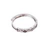 Fashionable Versatile Four-Leaf Clover Hollow Ring for Women - High-End Light Luxury Hand Jewelry 2025 Niche Design