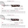 Barbecue Knife Slicing Meat Fruit Fish Filleting Utility Knife Kitchen Knives Wood Handle Forged Blade Chef Cooking Boning Knife