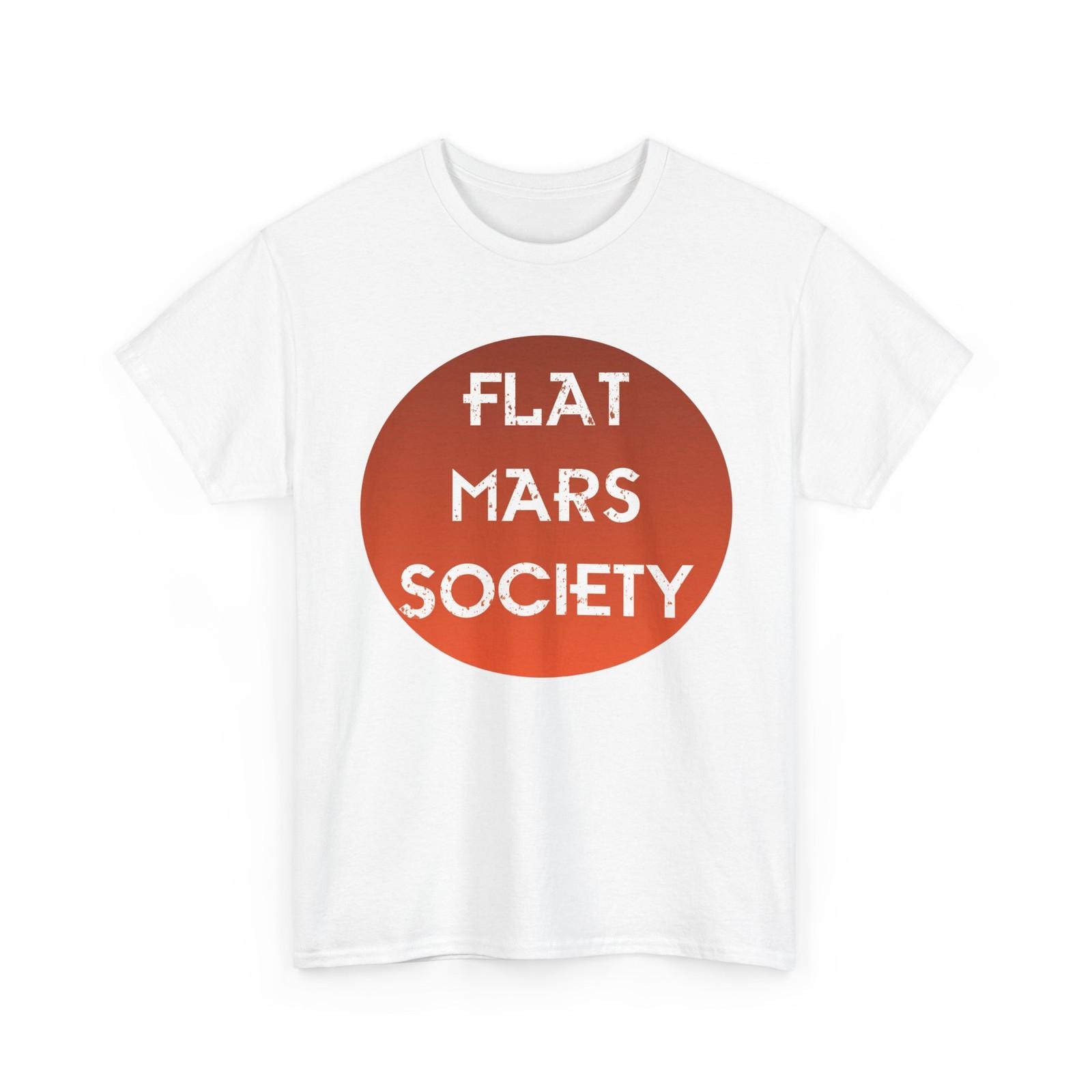 Occupy Mars Shirt, Flat Mars Society Space Exploration Lovers Shirt M