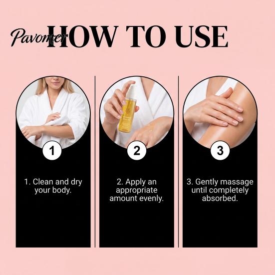 Travel Friendly Body Oil 100ML Botanical for Women Men, Moisturizing Crepey Skin Care Non Irritating Moisturizer Oil, Anti Aging Treatment All