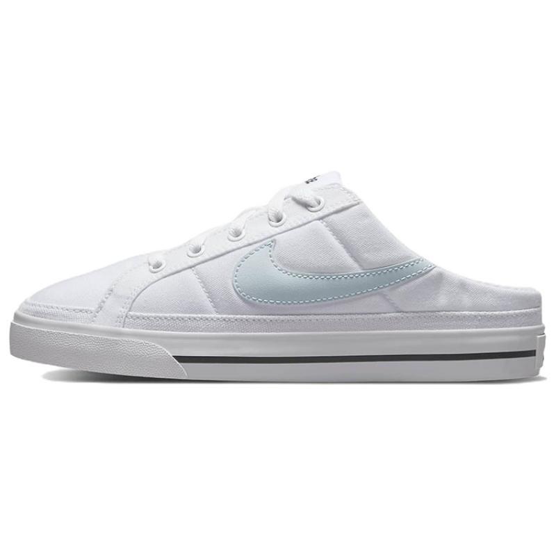 Nike Court Legacy Mule 'White Light Blue Grey' Women's Sneakers DB3970-101