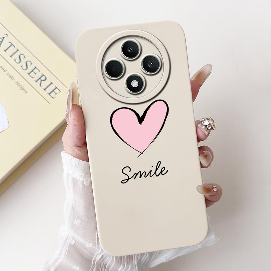 For OPPO Reno 12F 5G Case CPH2637 Lovely Panda Rabbit Liquid Silicone Durable Back Cover For OPPO Reno12F Reno12 FS F27 5G Coque