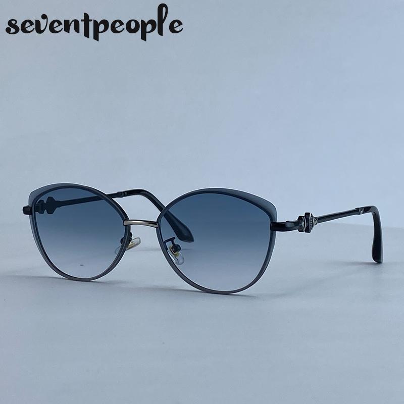 

Sexy Cat Eye Punk Rimless Sunglasses Women Luxury Brand Cateye Outdoor Sun Glasses For Ladies Metal Driving Eyewear Shades