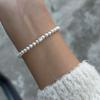 French Retro Pearl Zircon Bracelet Women'S Light Luxury High Sense Exquisite Fashion Temperament Elegant Versatile Bracelet Jewelry