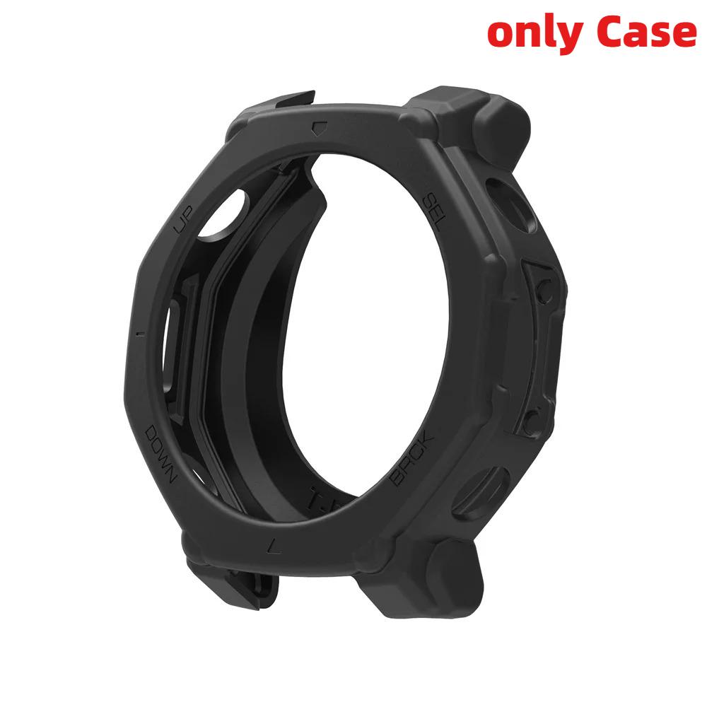 Silikonový řemínek a pouzdro pro chytré hodinky Huami Amazfit T-REX 3 Pro Řemínek na hodinky Pro Amazfit T-rex3 Pro Náramek