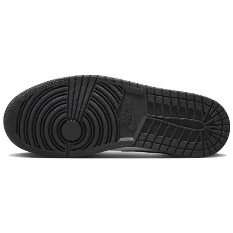 Jordan Air Jordan 1 Abrasion Resistant Low top Vintage Basketball Shoes Men's Black White 553558-132(Team96-S-BOX)