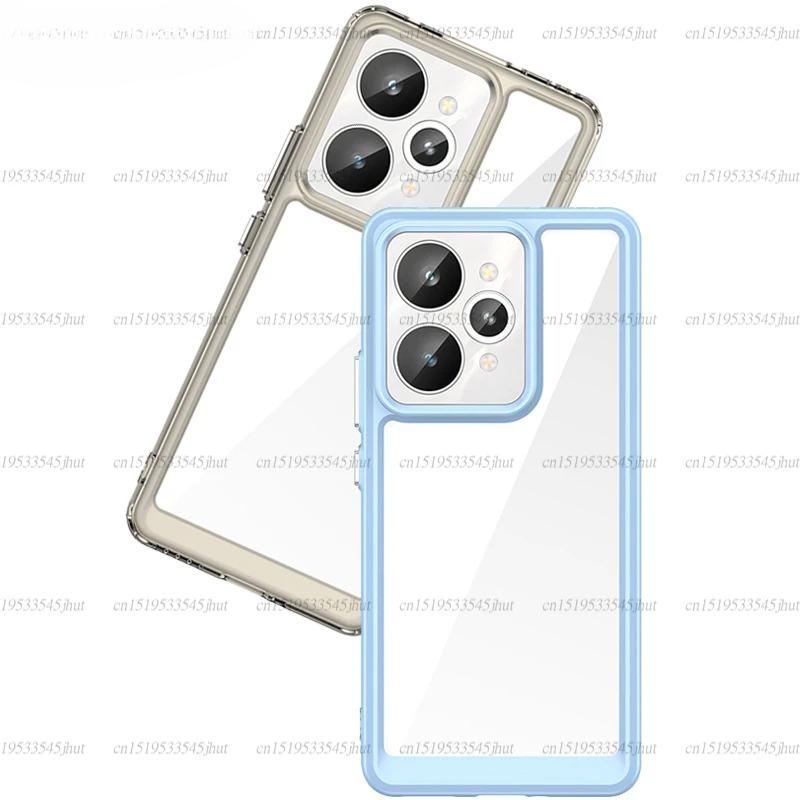 Transparent Case For Realme 15 Case Anti-knock Silicone Colorful Cover Realme 15 Case For Realme 15 Pro Shockproof Phone Case