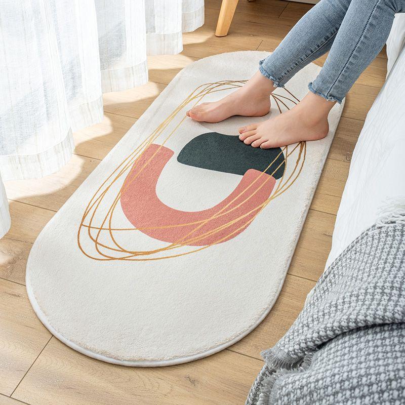 Carpet Bedroom Bedside Blanket Thickened Bedside Floor Mat Simple Household Cute Room Full of Pavement